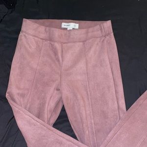 faded purple pants